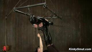 Intense latex and suspension torment