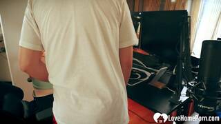 He ate my pussy while I was gaming