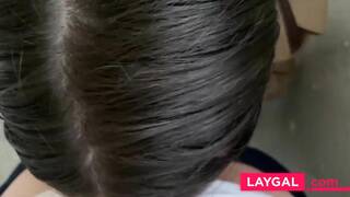 Stranger divorced me for a blowjob on the balcony