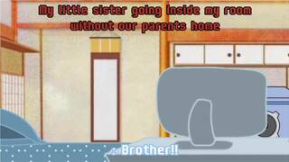 brother and little sister having sex