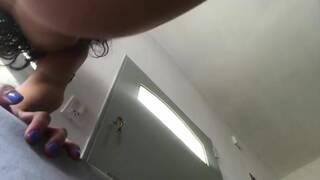 Big-Ass Teen Babe Fucked Hard by a Big Cock - Interracial POV