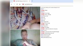 Hot redhead teen on random chat