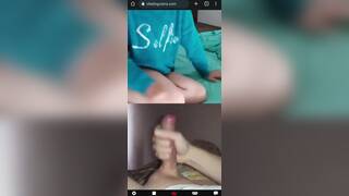 Cute teen help me cum on chat