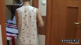 Older Step-Sister Dominated by Younger Brother