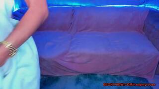 Using two fingers in her anal