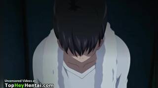 Horny teen with stunning big boobs has sex