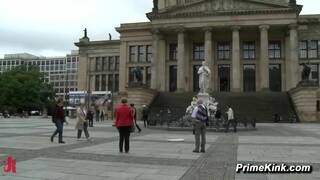 Tina Martinez Bound and Fucked in Public