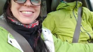 Road Head Creamy Mouthpie Swallow After a Cum Spill