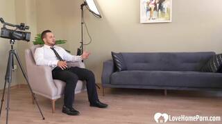 My friend and I went into porn casting