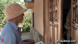 Huge Tits Lonely Housewife Summer Brielle Rough BDSM Fuck With Dominant Postman