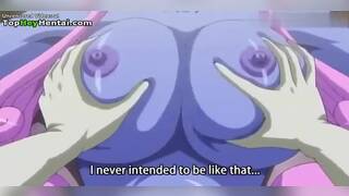 Lovely babe with sexy big tits gets fucked