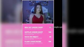 omegle asian slut with veiny tits begs to cum badly