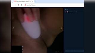 Beautiful Milf teasing and masturbate on chat