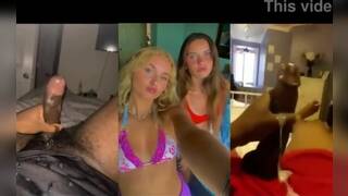 Raceplay Jerk and Cum Tribute for Blonde Teen Slut