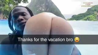 Big ASS Wife Vacation goes wild ????