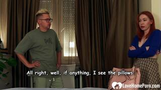 One Bedroom With Step Mom Turns Into Hard Fuck Night